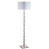 Safavieh Elodie Metal Ring Floor Lamp - Silver Leaf/Off-White (FLL4030A) Safavieh Elodie Metal Ring Floor Lamp - Silver Leaf/Off-White (FLL4030A)