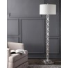 Safavieh Elodie Metal Ring Floor Lamp - Silver Leaf/Off-White (FLL4030A) Safavieh Elodie Metal Ring Floor Lamp - Silver Leaf/Off-White (FLL4030A)