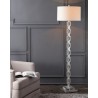 Safavieh Elodie Metal Ring Floor Lamp - Silver Leaf/Off-White (FLL4030A) Safavieh Elodie Metal Ring Floor Lamp - Silver Leaf/Off-White (FLL4030A)