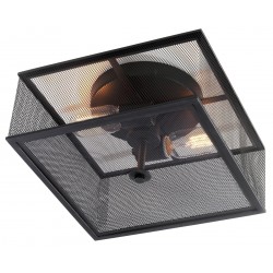 Safavieh Hagan Flush Mount- Black (FLU4007A)