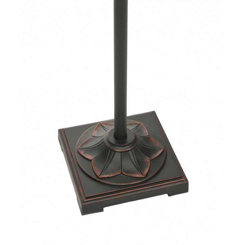 Safavieh Alyssa  61-inch H Pineapple Lamp - Black/Clear&Beige (LIT4009A)