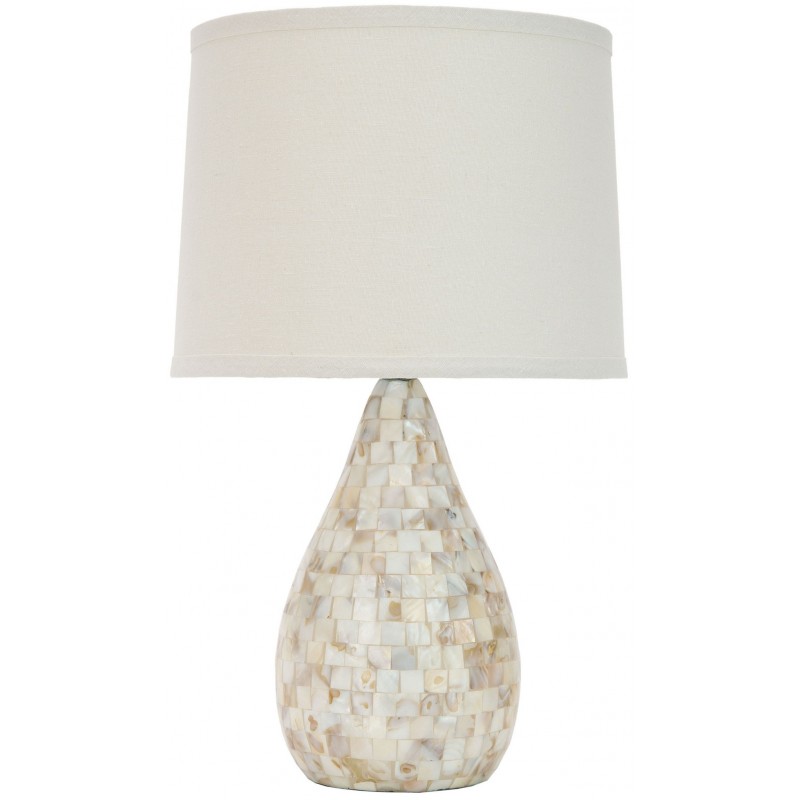 Safavieh Lauralie 20.5-inch H Ivory Capiz Shell Lamp - Set of 2 - Ivory/Off-white (LIT4011A-SET2)