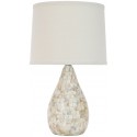 Safavieh Lauralie 20.5-inch H Ivory Capiz Shell Lamp - Set of 2 - Ivory/Off-white (LIT4011A-SET2)