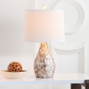 Safavieh Lauralie 20.5-inch H Ivory Capiz Shell Lamp - Set of 2 - Ivory/Off-white (LIT4011A-SET2)