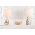 Safavieh Lauralie 20.5-inch H Ivory Capiz Shell Lamp - Set of 2 - Ivory/Off-white (LIT4011A-SET2)