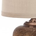 Safavieh Alexis 19-inch H Gold Bead Lamp - Set of 2 - Copper/Taupe (LIT4016A-SET2)