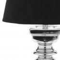 Safavieh Helen 27.5-inch H Silver Baluster Lamp - Set of 2 - Silver/Black (LIT4017A-SET2)
