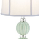 Safavieh Stephanie 28-inch H Green Globe Lamp - Set of 2 (LIT4018A-SET2)