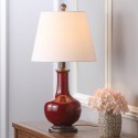 Safavieh Carolanne 23.5-inch H Table Lamp - Set Of 2 - Red/Off-White (LIT4021A-SET2)