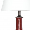 Safavieh Carolanne 23.5-inch H Table Lamp - Set Of 2 - Red/Off-White (LIT4021A-SET2)