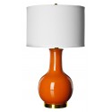 Orange 27.5-inch H Ceramic Paris Lamp