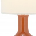 Orange 27.5-inch H Ceramic Paris Lamp