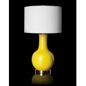 Yellow 27.5-inch H Ceramic Paris Lamp