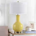 Yellow 27.5-inch H Ceramic Paris Lamp