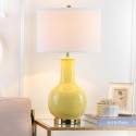 Yellow 27.5-inch H Ceramic Paris Lamp