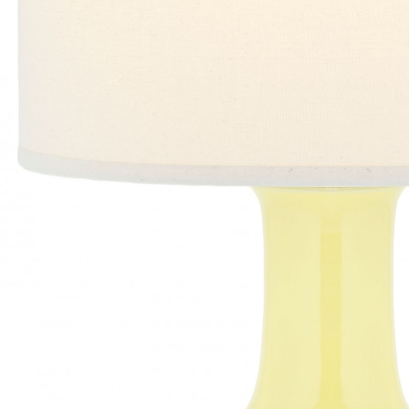 Yellow 27.5-inch H Ceramic Paris Lamp