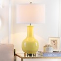 Yellow 27.5-inch H Ceramic Paris Lamp