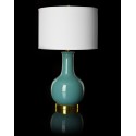 Sky 27.5-inch H Blue Ceramic Paris Lamp