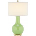 Green 27.5-inch H Ceramic Paris Lamp