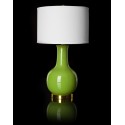 Green 27.5-inch H Ceramic Paris Lamp