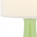 Green 27.5-inch H Ceramic Paris Lamp