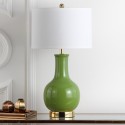 Green 27.5-inch H Ceramic Paris Lamp