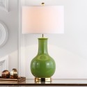 Green 27.5-inch H Ceramic Paris Lamp
