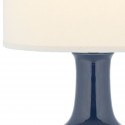 Navy 27.5-inch H Blue Ceramic Paris Lamp