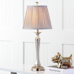 Safavieh Athena 27-inch H Table Lamp Set of 2 - Champagne/Grey Silver (LIT4025B-SET2)