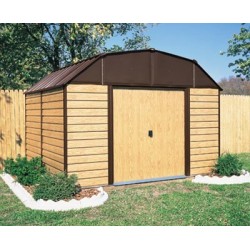 Arrow 14x31 Vinyl Murryhill Steel Garage Kit (VT1431)