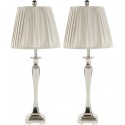 Safavieh Athena 27-inch H Table Lamp Set of 2 - Champagne/Grey Silver (LIT4025B-SET2)