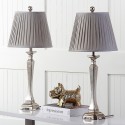 Safavieh Athena 27-inch H Table Lamp Set of 2 - Champagne/Grey Silver (LIT4025B-SET2)