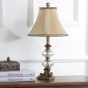 Safavieh Scarlett 22.5-inch H Glass Globe Table Lamp Set of 2 - Antique Gold/Clear (LIT4026A-SET2) Safavieh Scarlett 22.5-inch H Glass Globe Table Lamp Set of 2 - Antique Gold/Clear (LIT4026A-SET2)