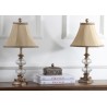 Safavieh Scarlett 22.5-inch H Glass Globe Table Lamp Set of 2 - Antique Gold/Clear (LIT4026A-SET2) Safavieh Scarlett 22.5-inch H Glass Globe Table Lamp Set of 2 - Antique Gold/Clear (LIT4026A-SET2)