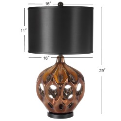 Regina 29-inch H Ceramic Table Lamp