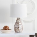 Safavieh Lauralie 20.5-inch H Ivory Capiz Shell Lamp - Set of 2 - Ivory/Off-white (LIT4011A-SET2)