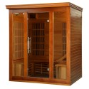 Bluewave Cedar Elite 3-4 Person Premium Sauna w/ 9 Carbon Heaters (SA1315)