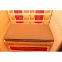 Blue Wave Radiant Sauna Seat Cushion for 1 Person Sauna - Brown (SA7001)