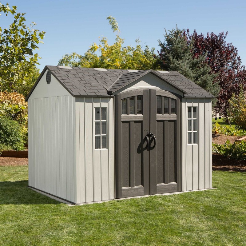 Lifetime 10x8 Outdoor Storage Shed Kit w/ Vertical Siding (60243)