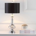 Safavieh Mercury 25.5-inch H Crackle Glass Table Lamp Set of 2 - Ivory/Black (LIT4047B-SET2)