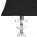 Safavieh Harlow 26.5-inch H Crystal Table Lamp Set of 2 - Clear/Black (LIT4048A-SET2)