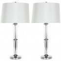 Safavieh Vendome 28.5-inch H Crystal Table Lamp - Set of 2 (LIT4049A-SET2)