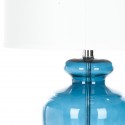 Safavieh Morocco 27-inch H Blue Glass Table Lamp - Set of 2 (LIT4052A-SET2)