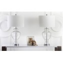 Safavieh Morocco Clear 27-inch H Glass Table Lamp - Set of 2 (LIT4052B-SET2) Safavieh Morocco Clear 27-inch H Glass Table Lamp - Set of 2 (LIT4052B-SET2)