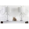 Safavieh Morocco Clear 27-inch H Glass Table Lamp - Set of 2 (LIT4052B-SET2) Safavieh Morocco Clear 27-inch H Glass Table Lamp - Set of 2 (LIT4052B-SET2)