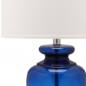 Safavieh Morocco Navy 27-inch H Glass Table Lamp - Set of 2 (LIT4052D-SET2)