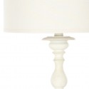 Mamie 32.5-inch H Cream Candlestick Lamp