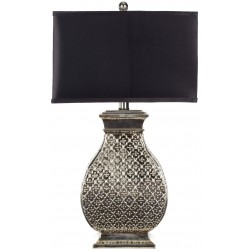 Malaga 29-inch H Silver Table Lamp