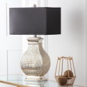 Malaga 29-inch H Silver Table Lamp