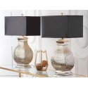 Malaga 29-inch H Silver Table Lamp